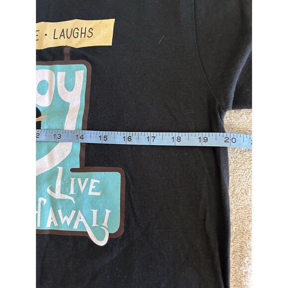 Jo Koy Men’s Large Black T-Shirt "Live in Hawaii" 2017 Tour-00079 - Picture 5 of 7